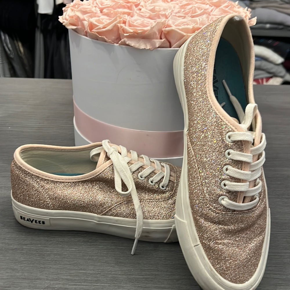 Glittery SeaVees sneakers